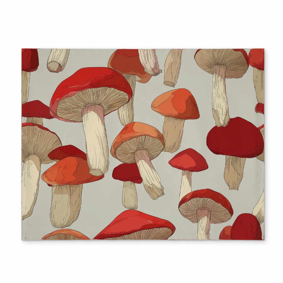 CPPM1418KUW6KW Crimson Cap Dance Polyester Placemat for Home Decor, 14 x 18 in.