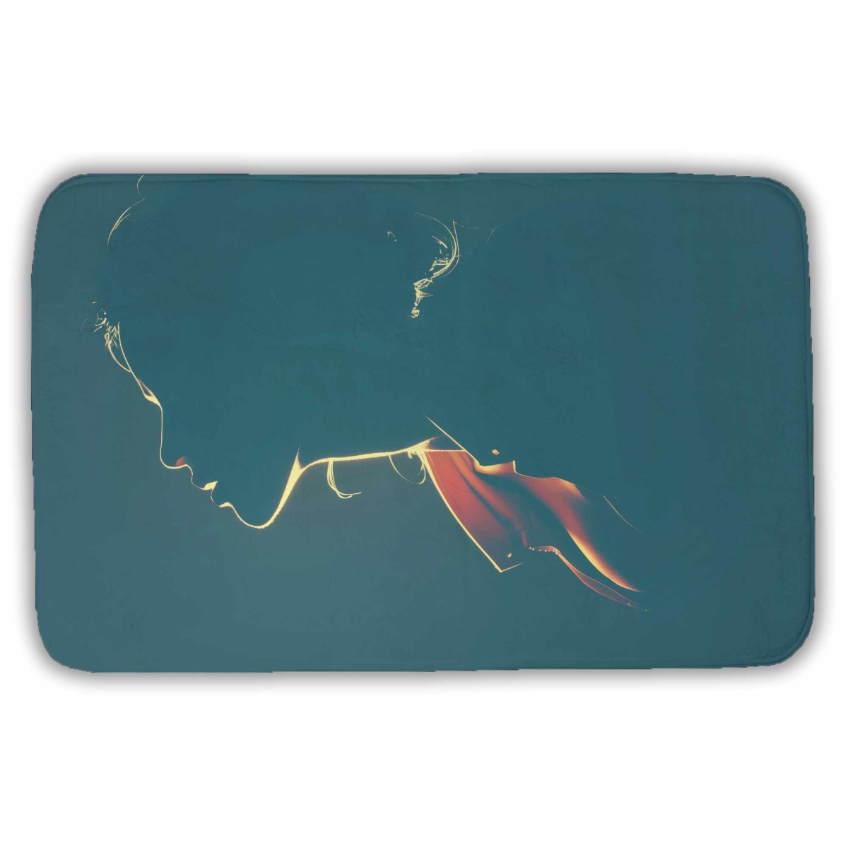 C1BM2134VXSVMF 21 x 34 in. Silent Light Whisper Bath Mat - Soft Home Decor Rug