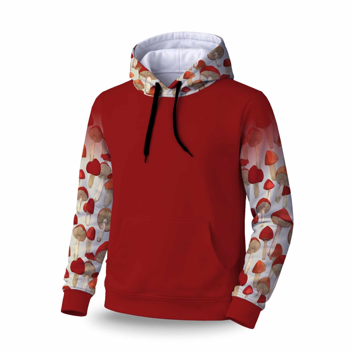 C1SPHMDM1OAD6N Crimson Cap Dance Sleeve Pullover Hoodie - Apparel - Medium