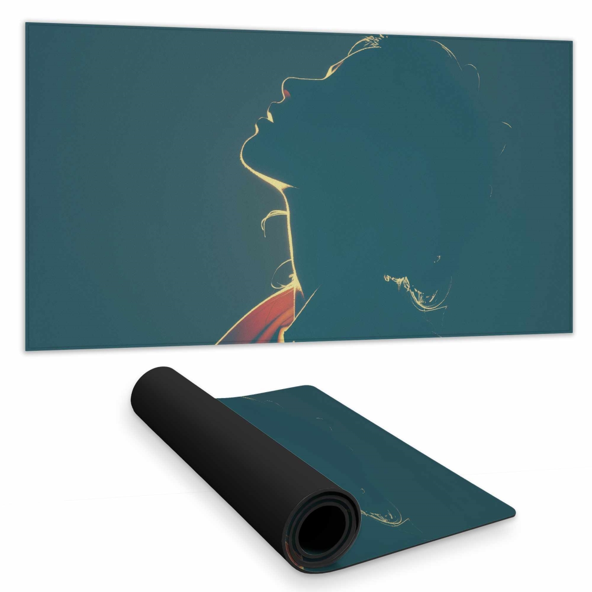C1DM1531I03WIH 16 x 32 in. Silent Light Whisper Desk Mat - Elegant Home Decor Pad