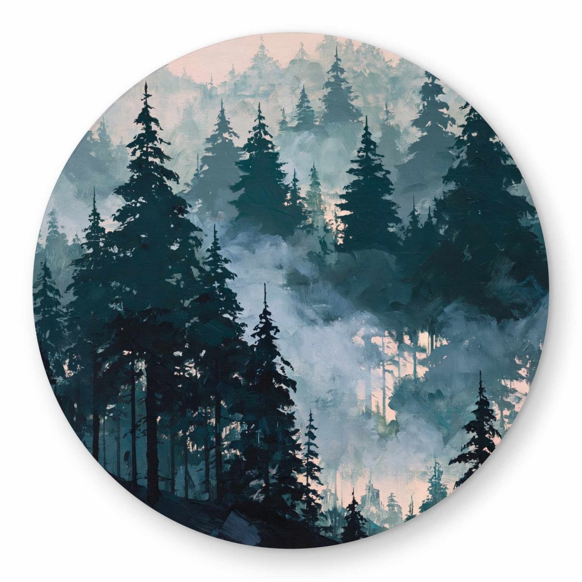 C1COAR55YXUMRD Whispers of the Pines Outdoor Area Rug for Home Decor - 5 x 5 ft.