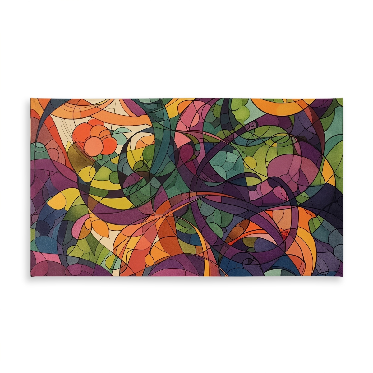 Picture of MWW C1TCLRGEL78I64 58 x 102 in. Converge Orange Indoor & Outdoor Tablecloth for Home Decor