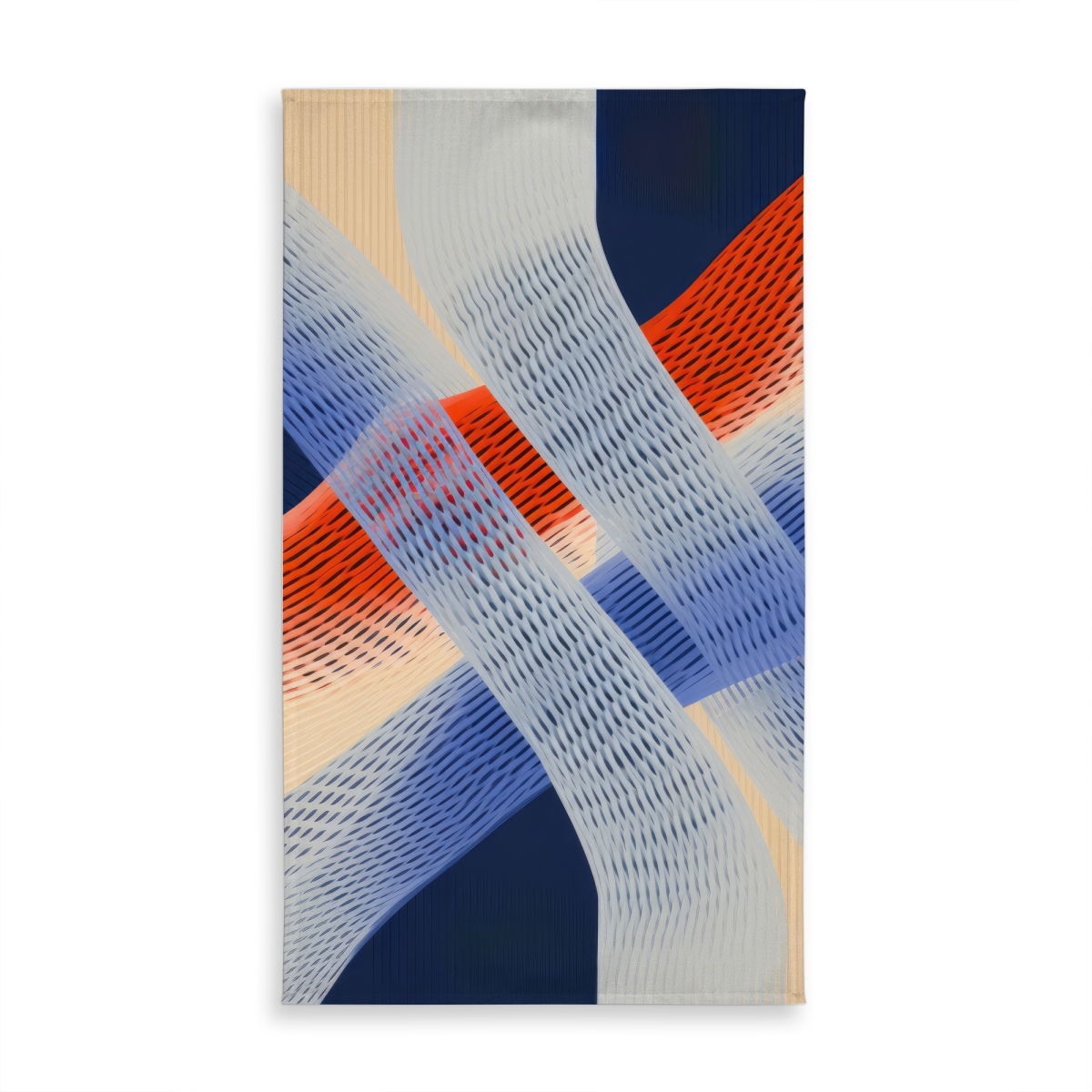 Picture of MWW C1TCLRGEB9Y7LV 58 x 102 in. Abstract Threading Red Indoor & Outdoor Tablecloth for Home Decor