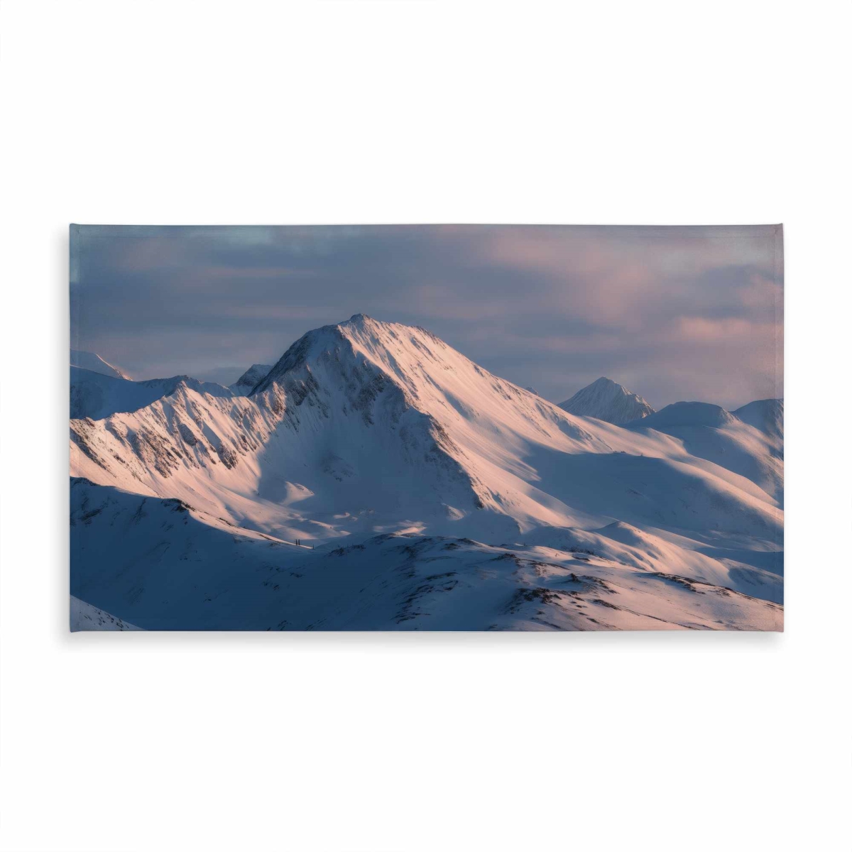 Picture of MWW C1TCLRGEBMH1JK 58 x 102 in. Icy Peaks Blue Indoor & Outdoor Tablecloth for Home Decor
