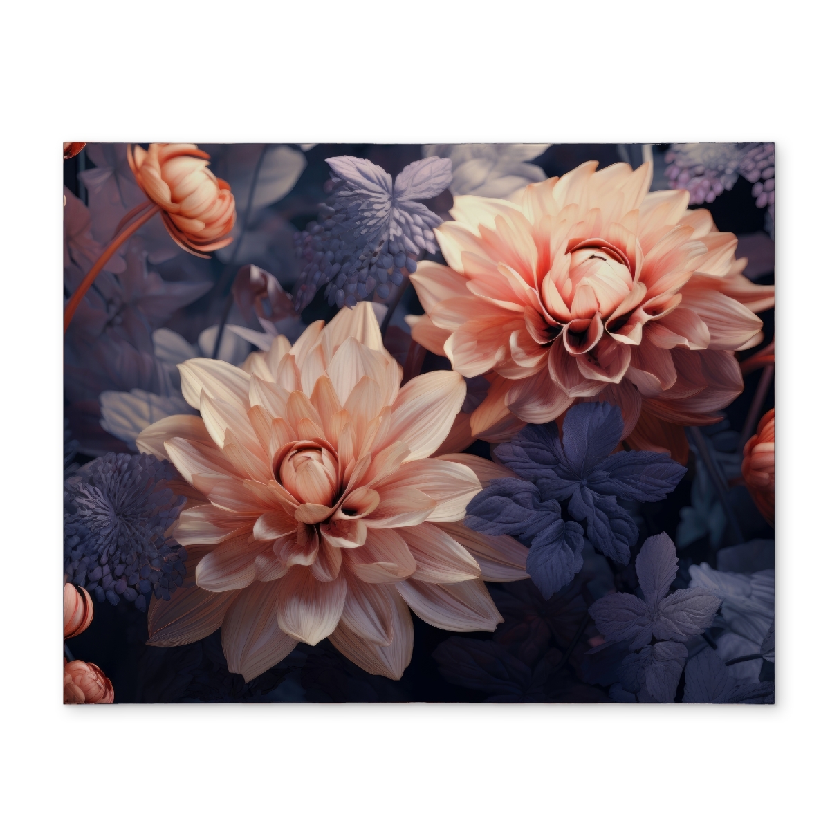 Picture of MWW CPPM1418IA72P0 14 x 18 in. Pink & Purple Coral Polyester Placemat for Home Decor