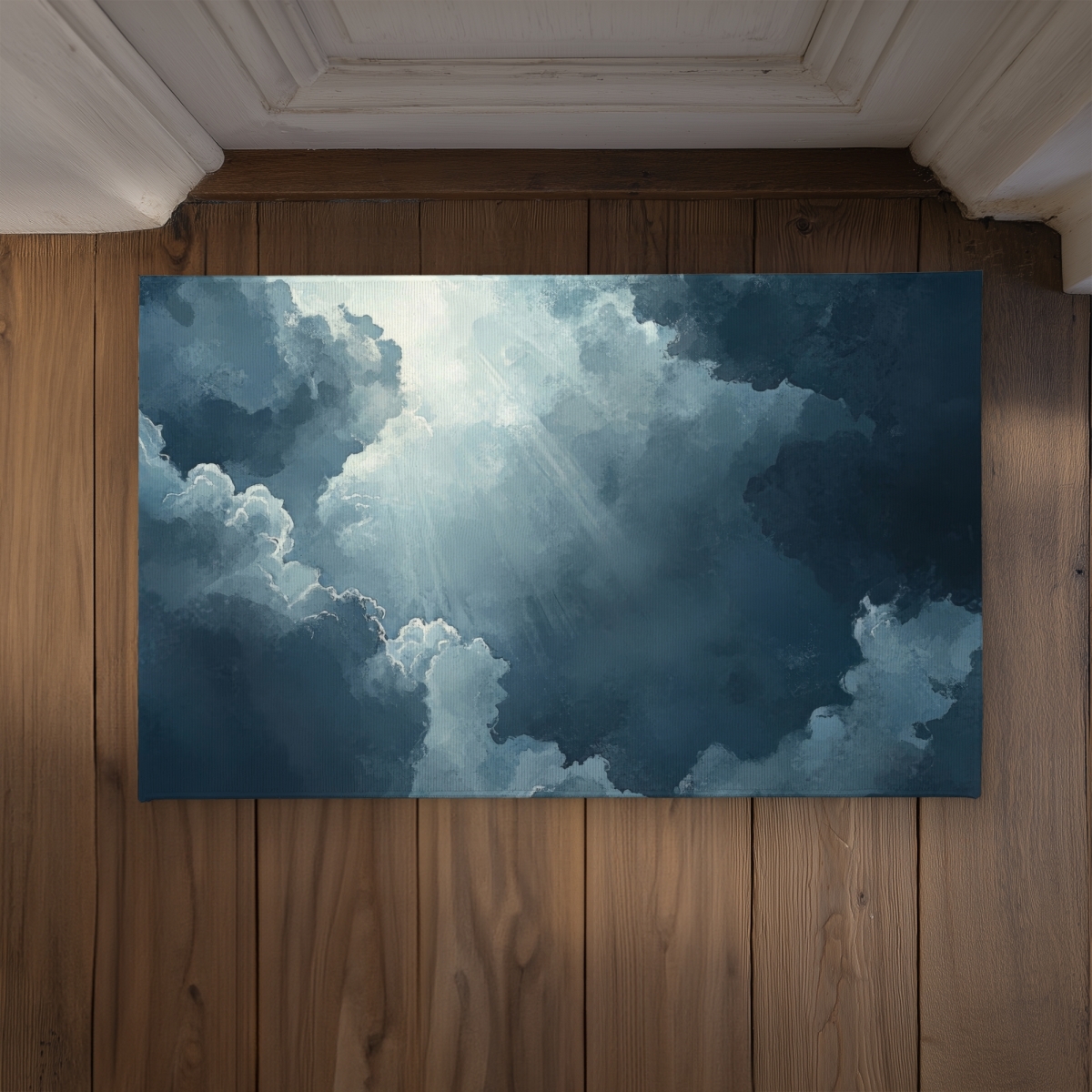 CODM2134C1MOHN 21 x 34 in. Afterglow White Indoor & Outdoor Door Mat - Home Decor Essential