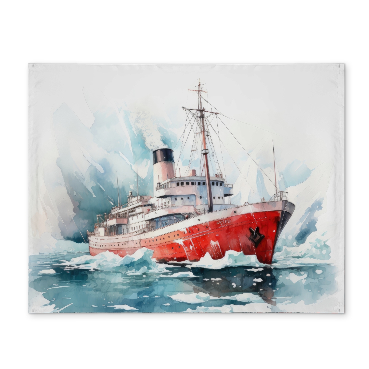 Picture of MWW CPPM141811P81E 14 x 18 in. Icebreaker White Polyester Placemat - Elegant Home Decor