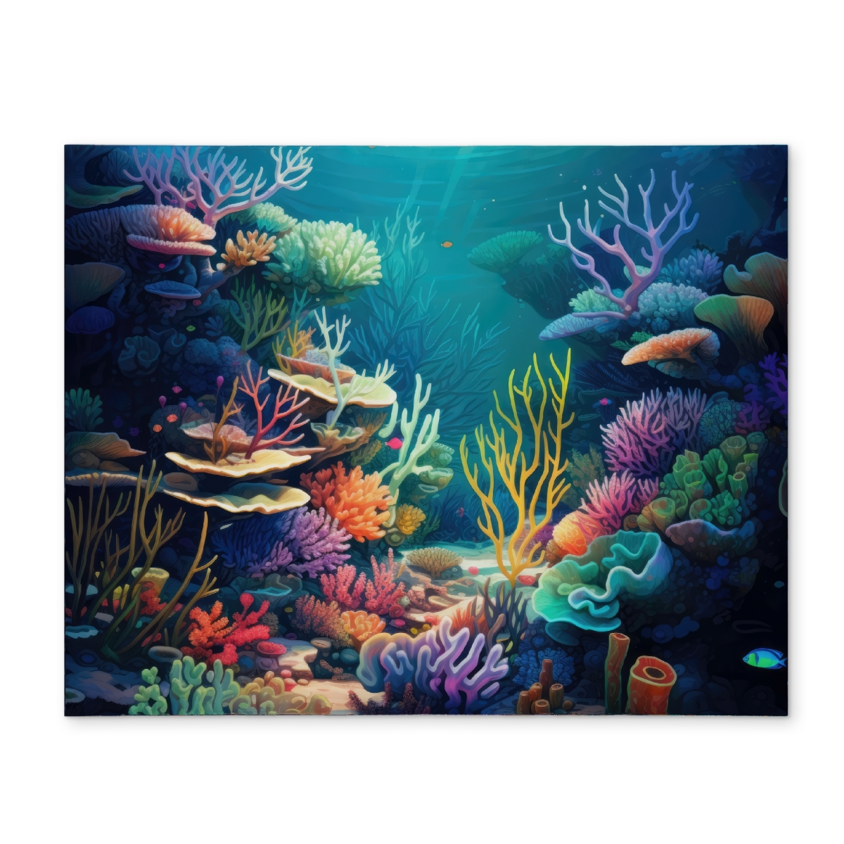 Picture of MWW CPPM141829WM58 14 x 18 in. Filled with Life - Green Polyester Placemat for Home Decor
