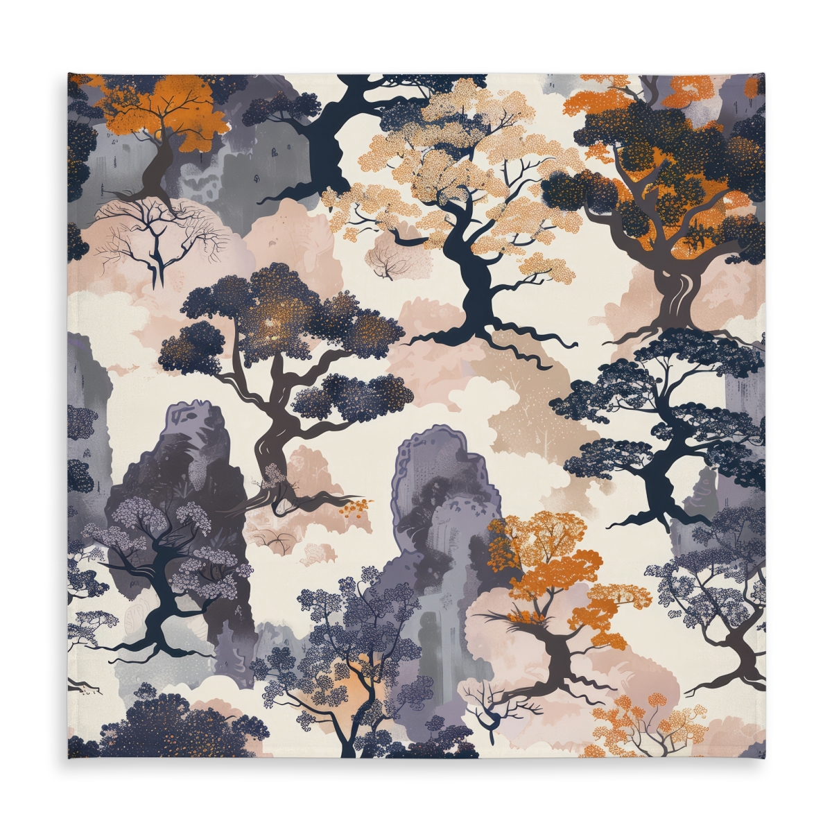 Picture of MWW C1TC5858FFJ03B 58 x 58 in. Voidless Orange Indoor & Outdoor Tablecloth for Home Decor