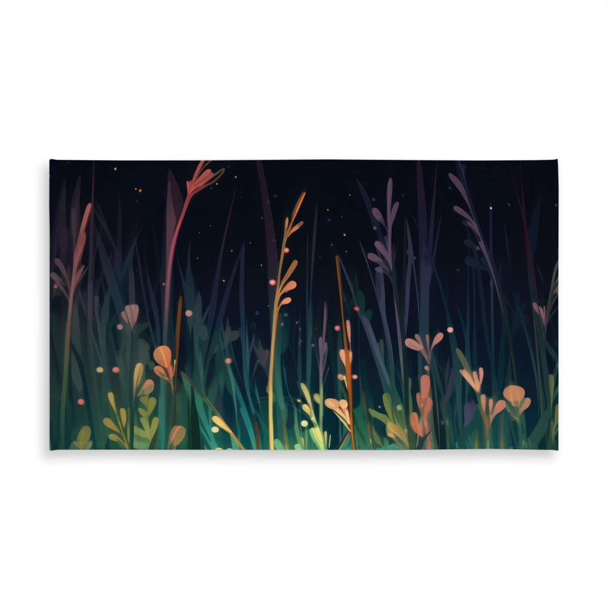 Picture of MWW C1TCLRGECHX321 58 x 102 in. Between Twigs Orange Indoor & Outdoor Tablecloth for Home Decor