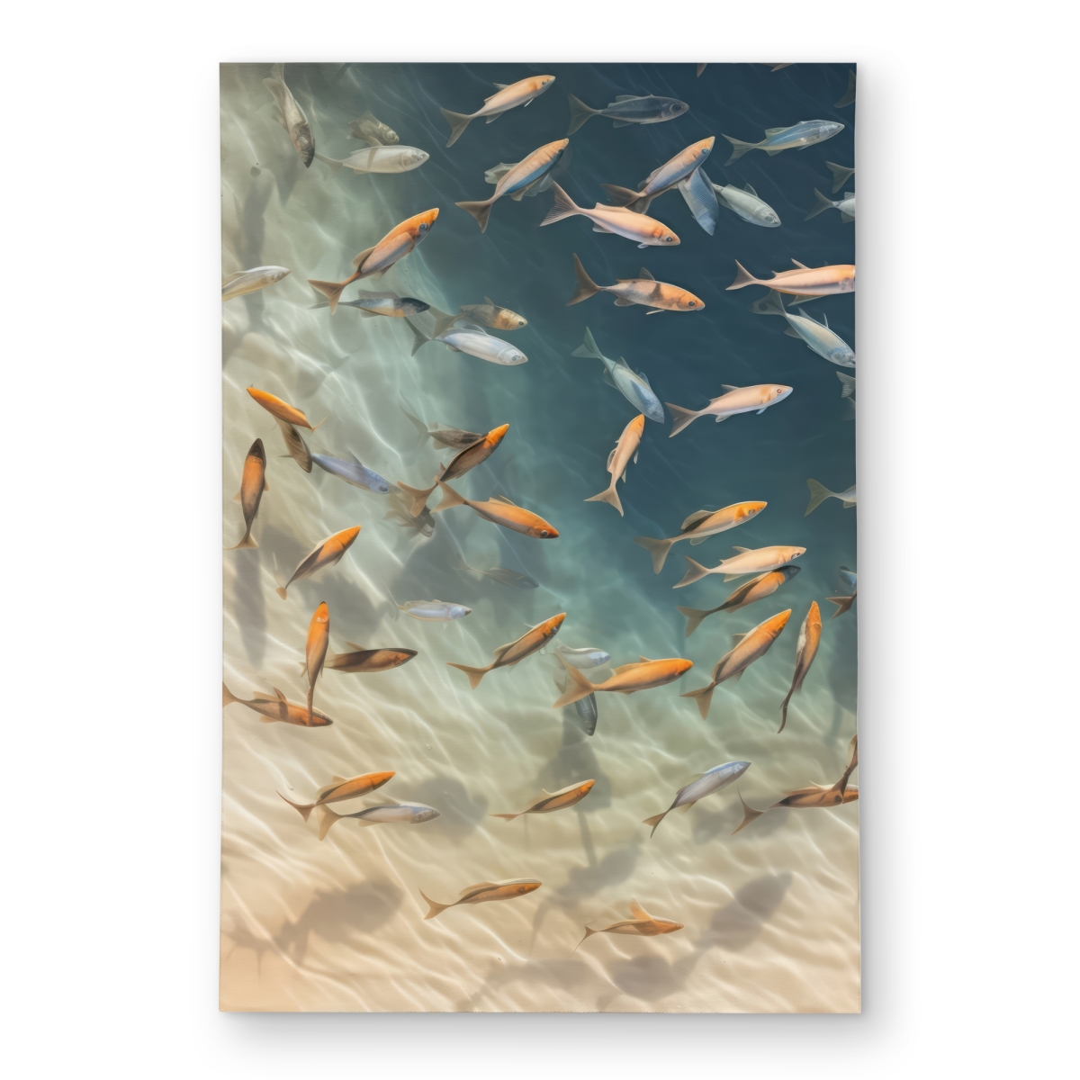 C1ROAR23BHLFFD 2 x 3 ft. Away From the Sand - Beige Outdoor Rectangle Area Rug for Home Decor