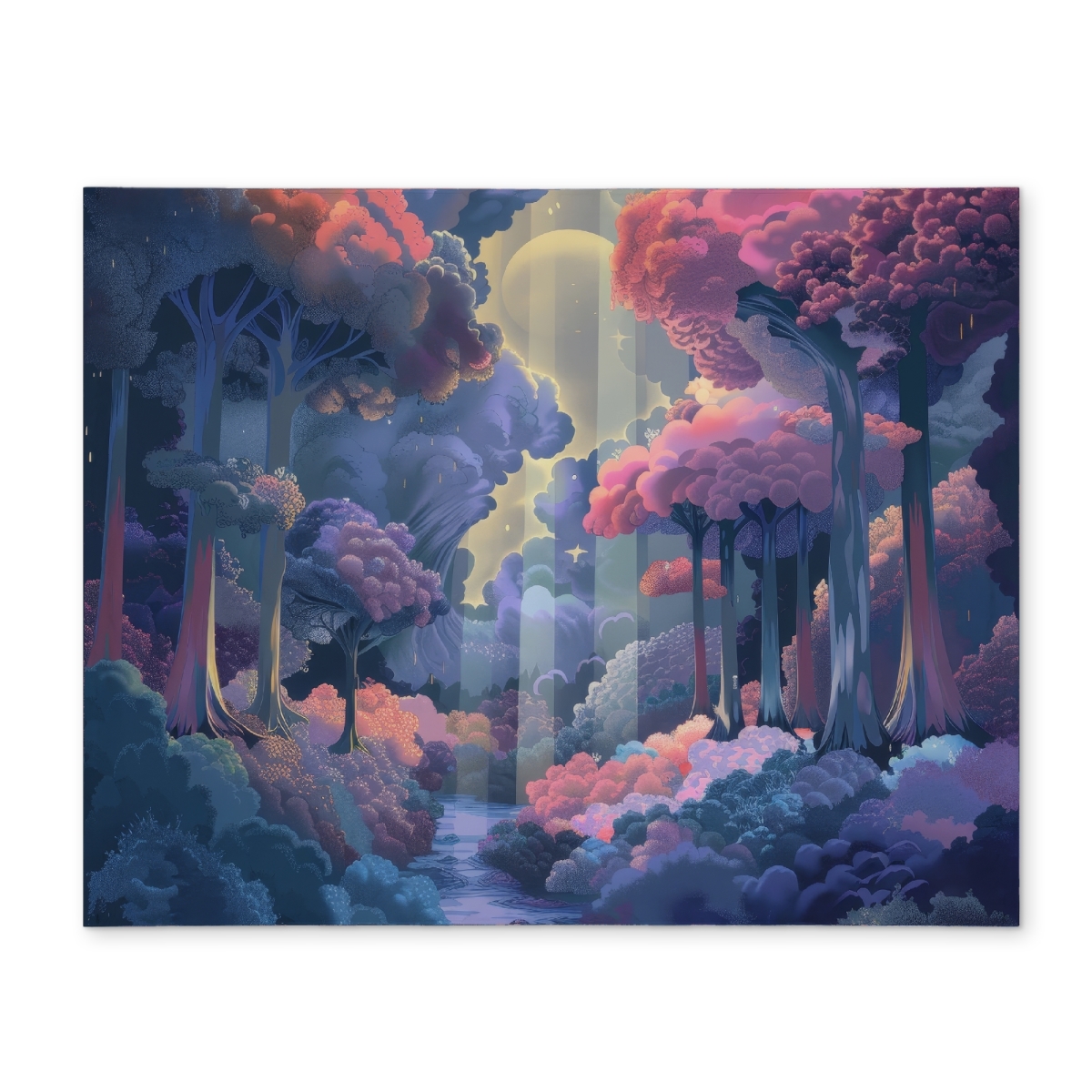Picture of MWW CPPM1418XGE1IO 14 x 18 in. Beams White Polyester Placemat for Stylish Home Decor
