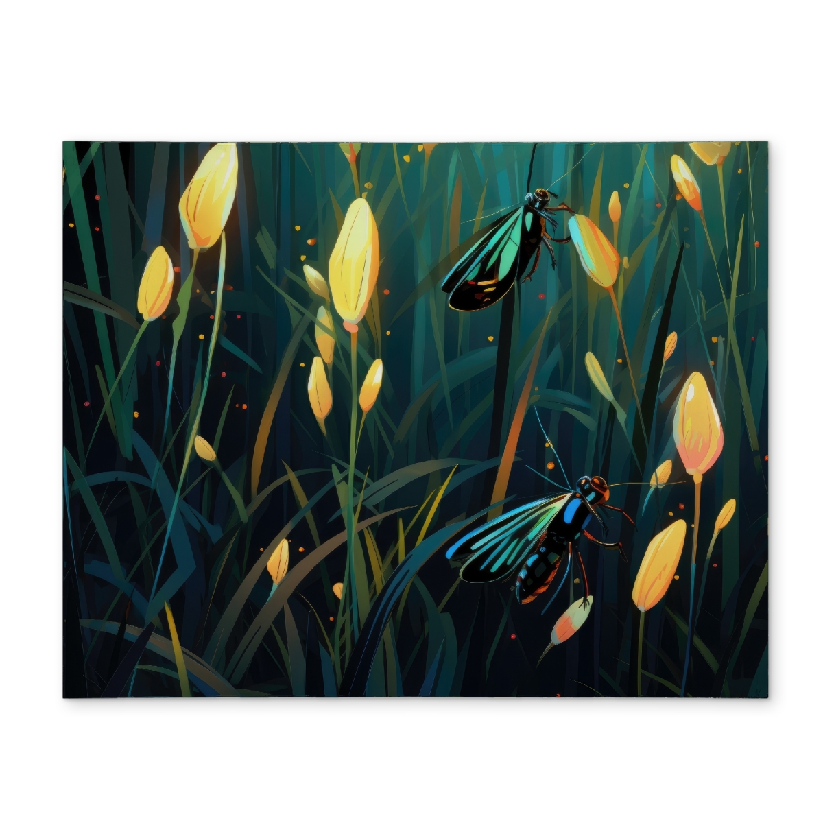 Picture of MWW CPPM1418C0T051 14 x 18 in. Appealing Turquoise Polyester Placemat - Home Decor Essential