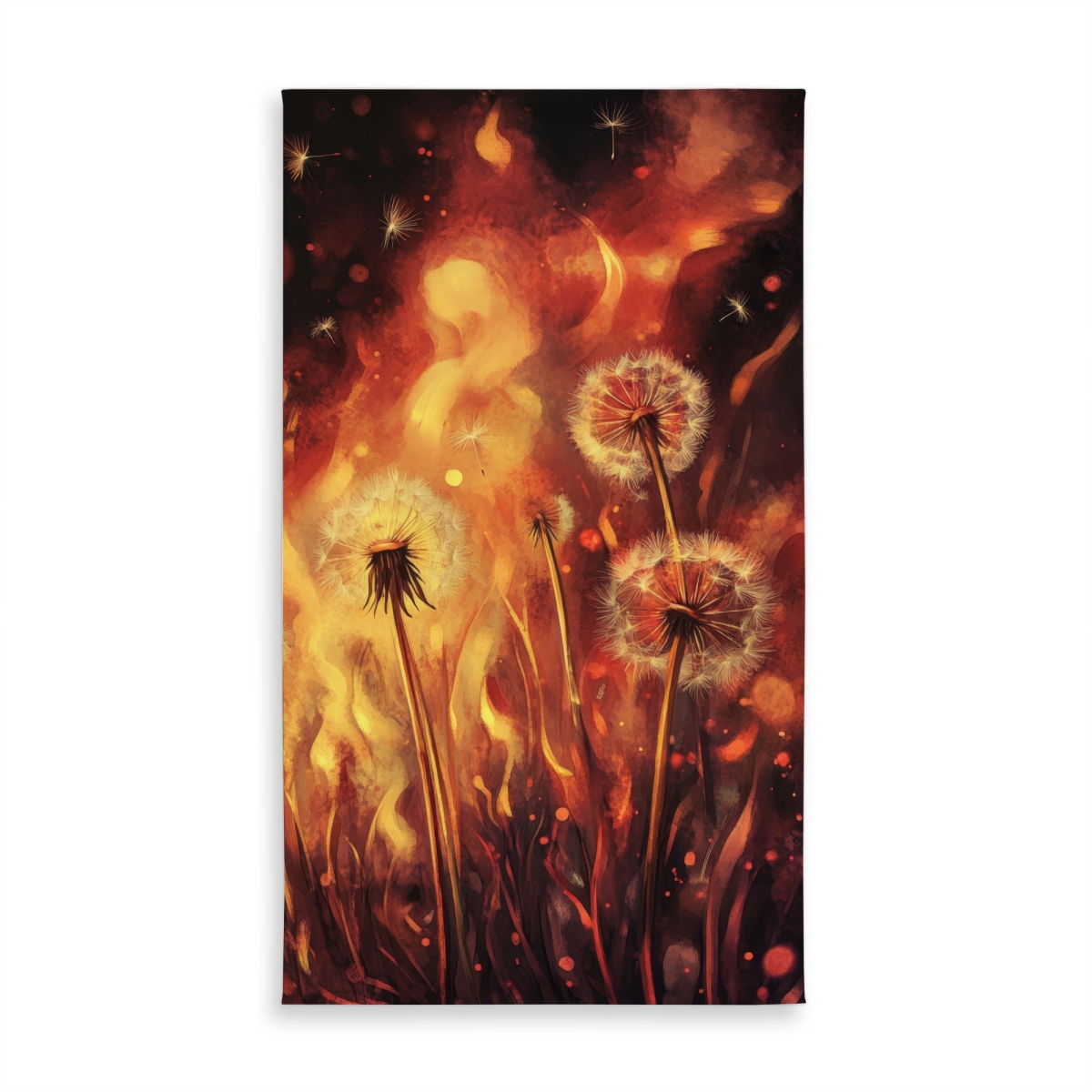 Picture of MWW C1TCLRGEP8NSQ2 58 x 102 in. Dandy Fire Yellow Indoor & Outdoor Tablecloth for Home Decor