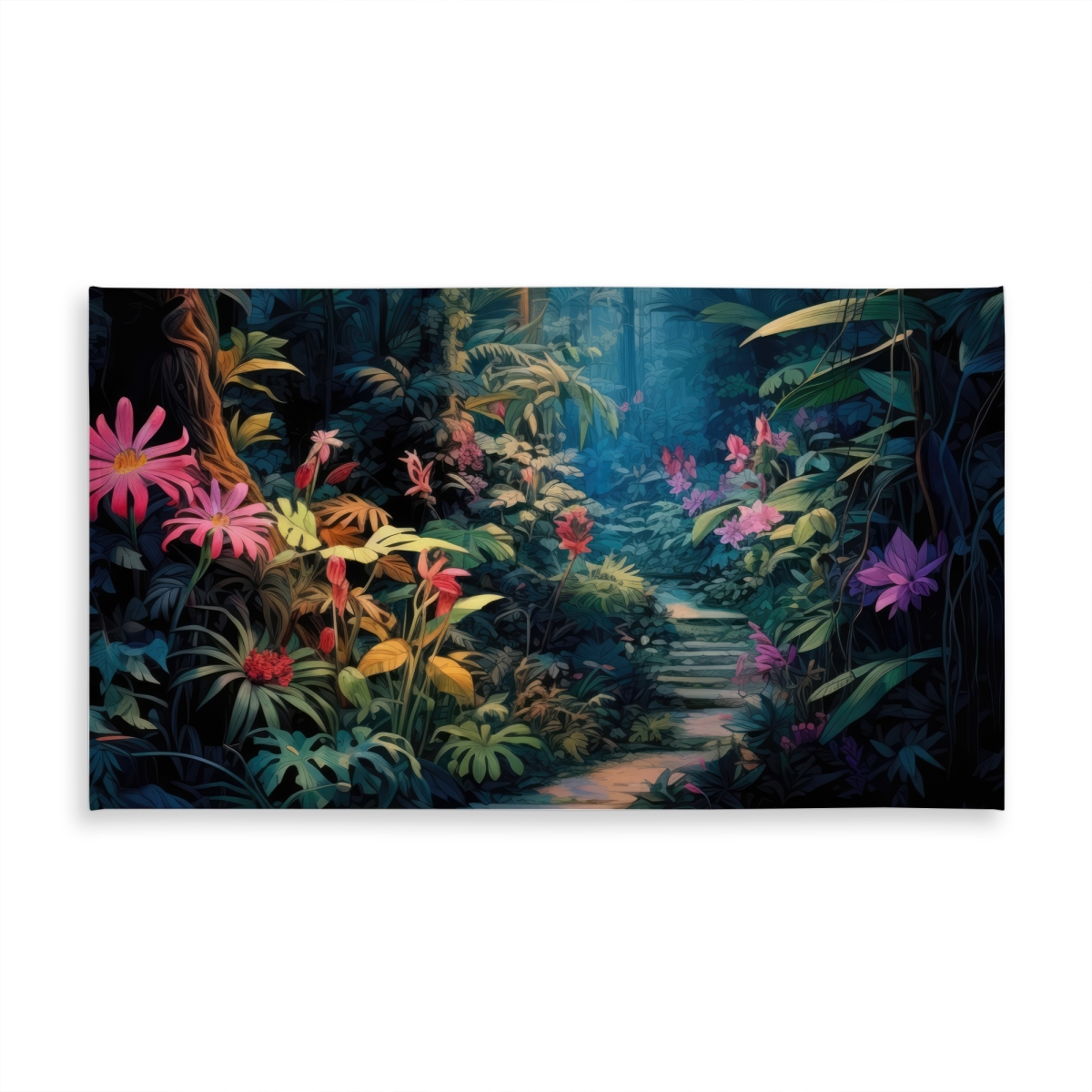 Picture of MWW C1TCLRGEUISH8D 58 x 102 in. Against All Odds - Pink Indoor & Outdoor Tablecloth for Home Decor