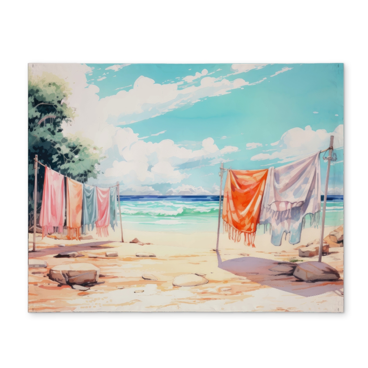 Picture of MWW CPPM1418EGW3OR 14 x 18 in. Sunny Side Beige Polyester Placemat - Home Decor Essential