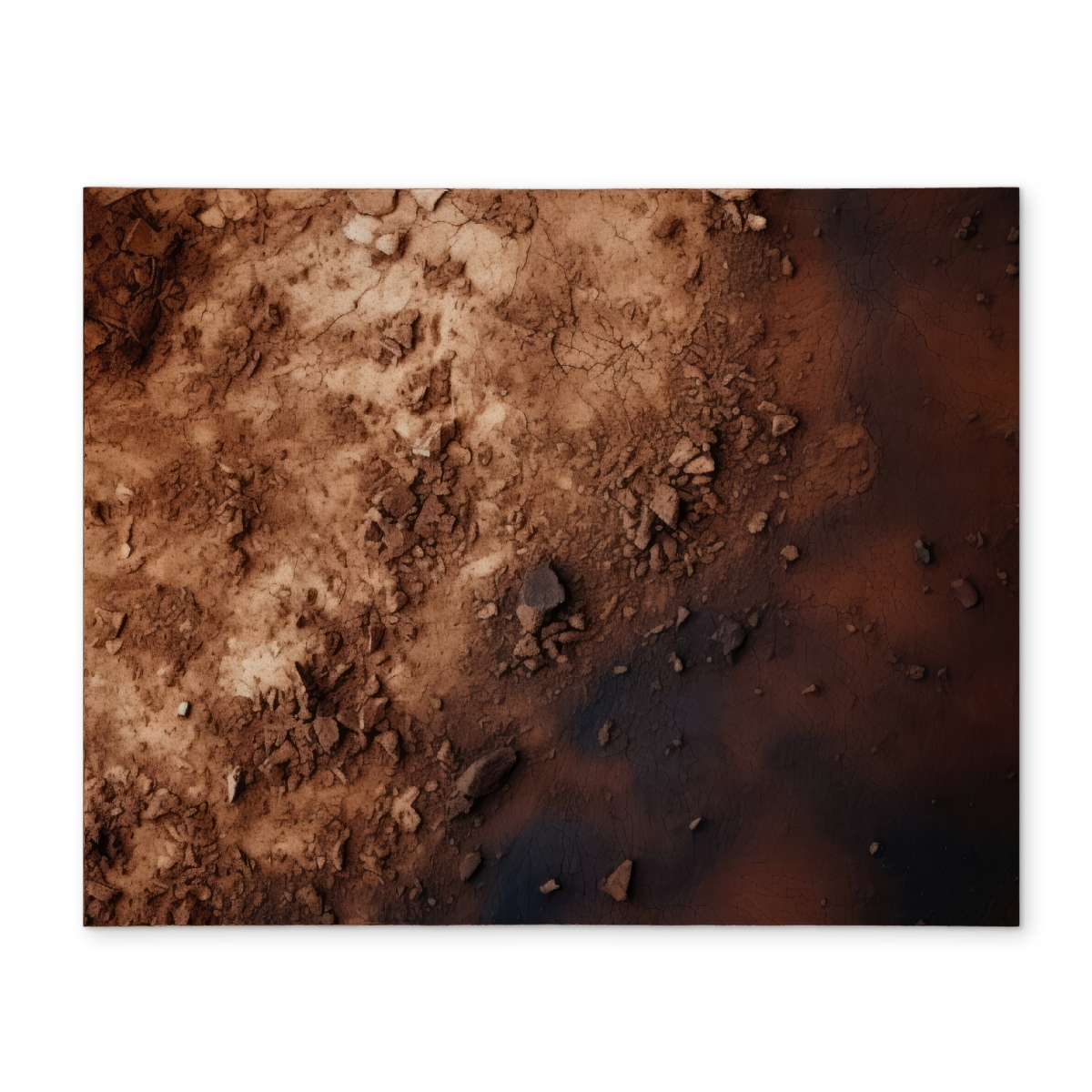 Picture of MWW CPPM1418FCB4Y2 14 x 18 in. The Dark Patch - Brown Polyester Placemat for Home Decor