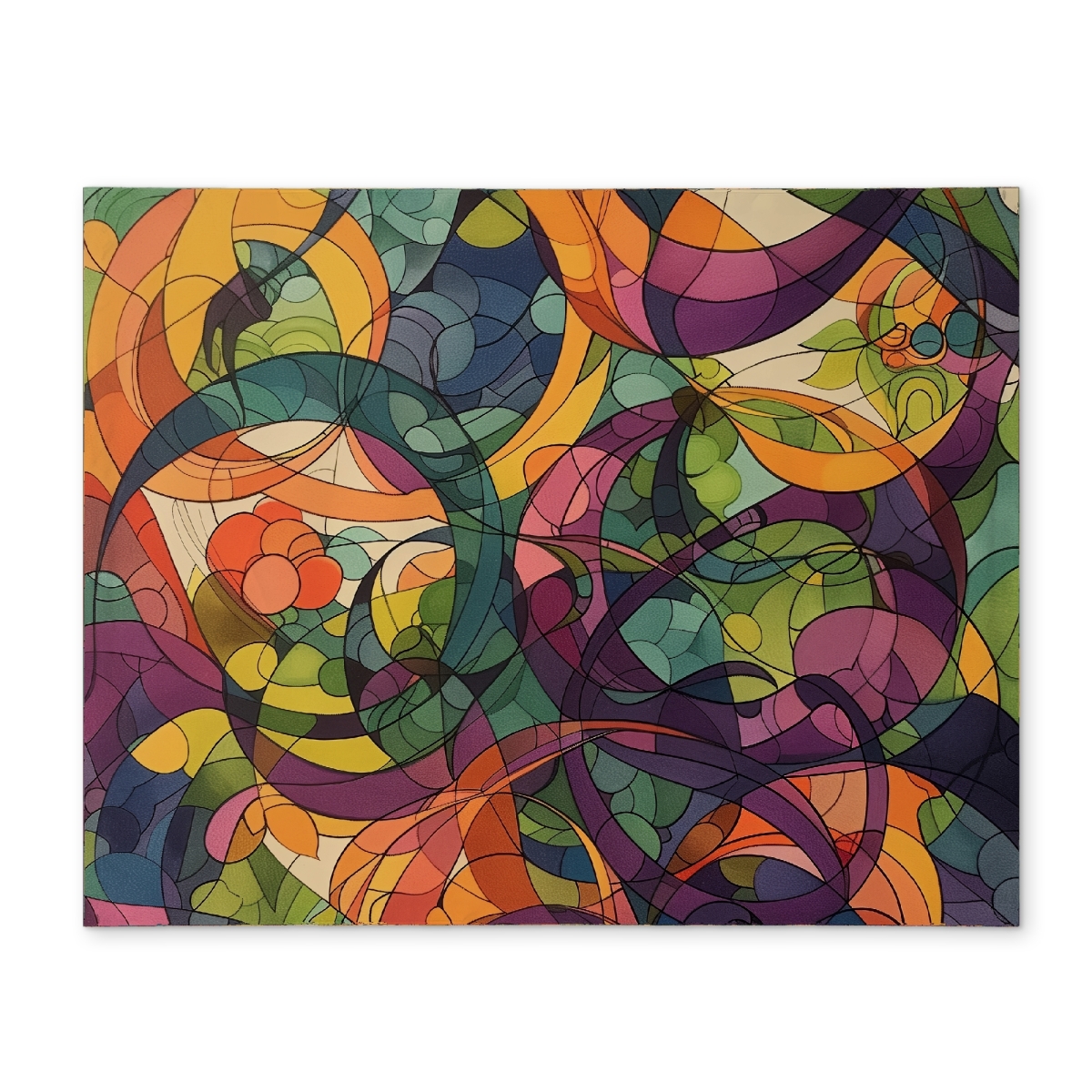 Picture of MWW CPPM1418PE47WY 14 x 18 in. Converge Green Polyester Placemat for Stylish Home Decor
