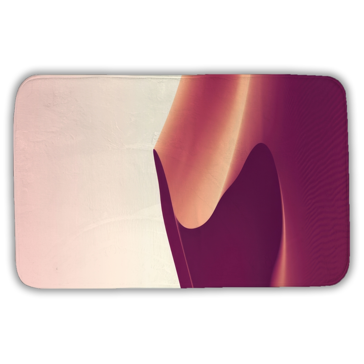 C1BM2134XAL7DW 21 x 34 in. Setting Sands Pink Bath Mat - Stylish Home Decor Accent