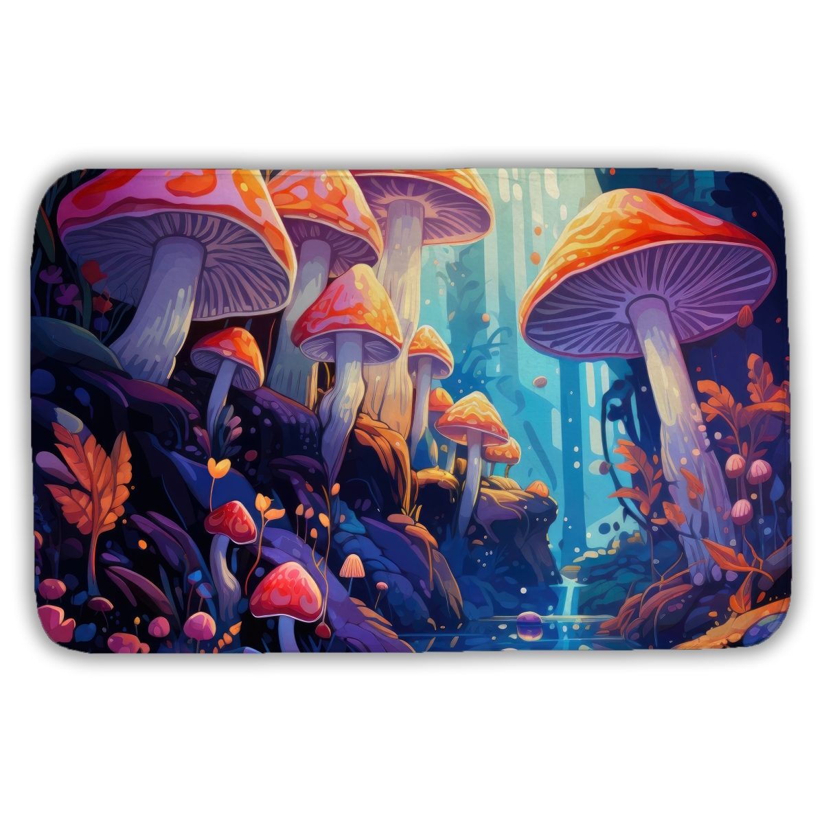 C1BM2134XI97O6 21 x 34 in. Take A Look at That - Black Bath Mat for Home Decor