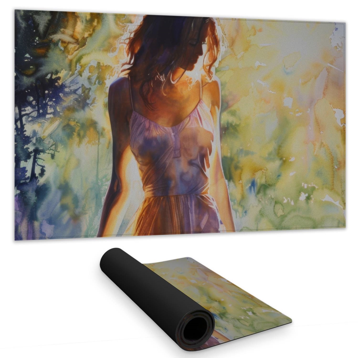 Concius Sales C1DM1424IYLK2T 14 x 24 in. Out of the Water Gaming Mat - Stylish Home Decor Playmat