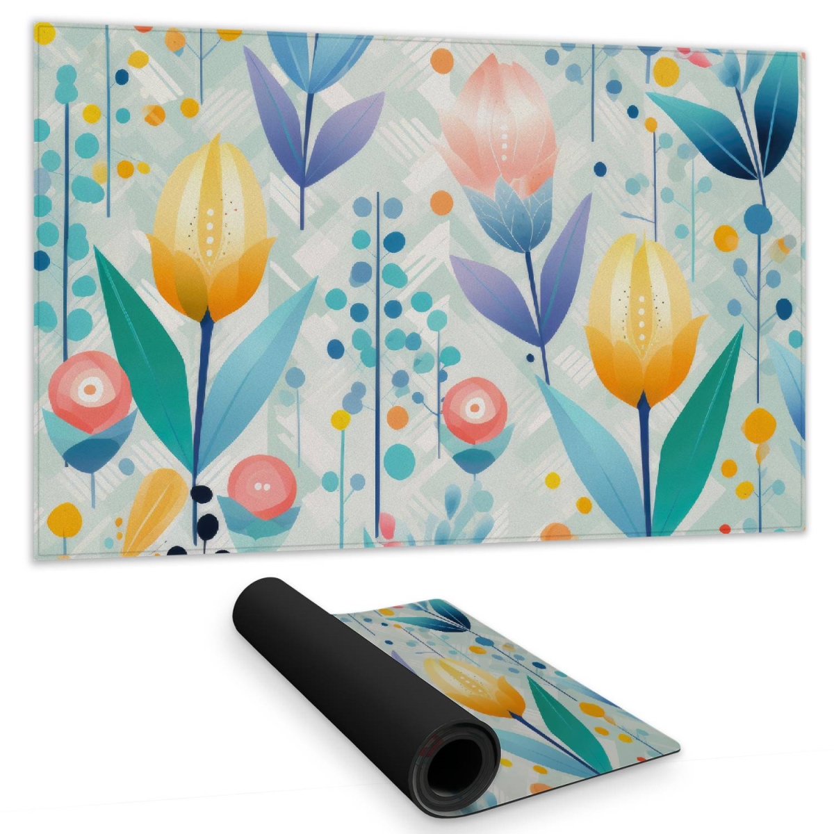 Concius Sales C1DM1424AUE4GO 14 x 24 in. Calming Scents Gaming Mat - Home Decor Desk Pad for Gamers