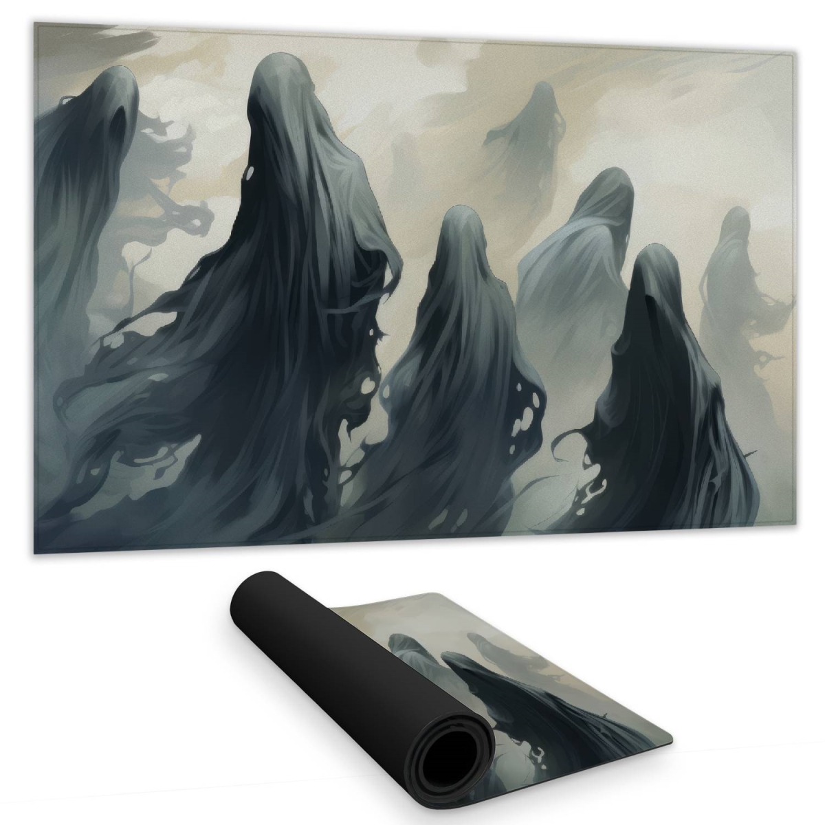 Concius Sales C1DM1424P2TDPW 14 x 24 in. Cursed Lands Gaming Mat - Unique Home Decor for Gamers