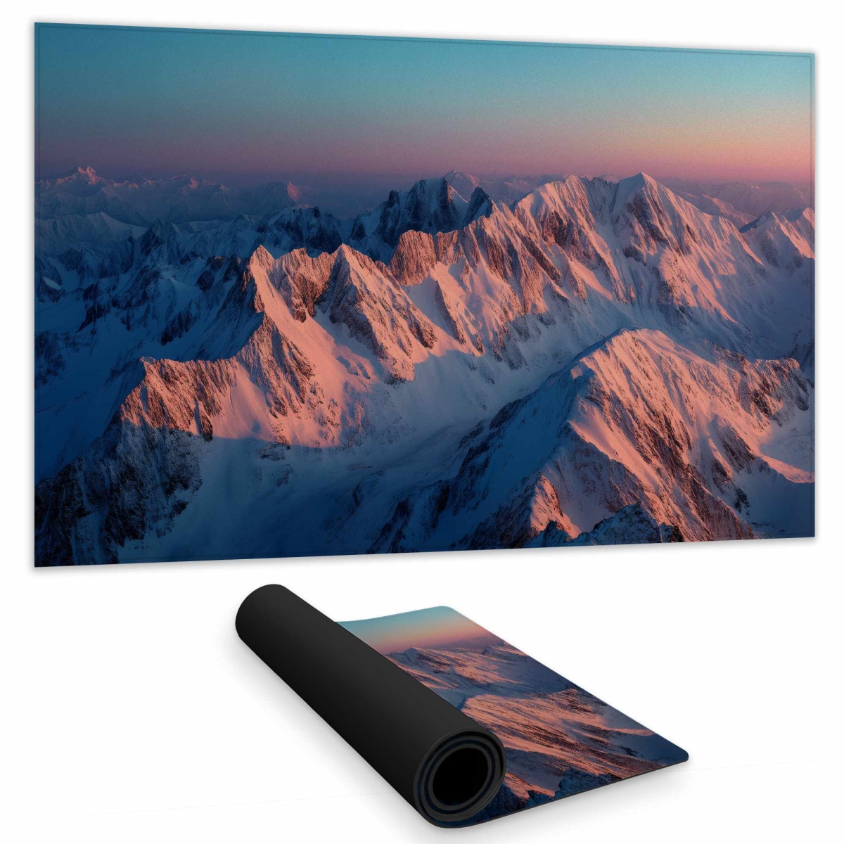 Concius Sales C1DM1424XHO6U6 14 x 24 in. Sunny Peaks Gaming Mat - Stylish Home Decor for Gamers