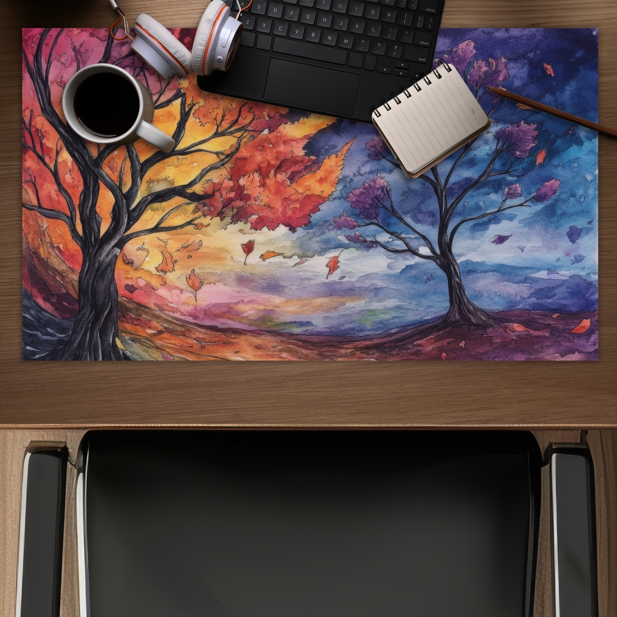 Concius Sales C1DM1424S8OZI8 14 x 24 in. Before the Storm Gaming Mat - Stylish Home Decor Accessory