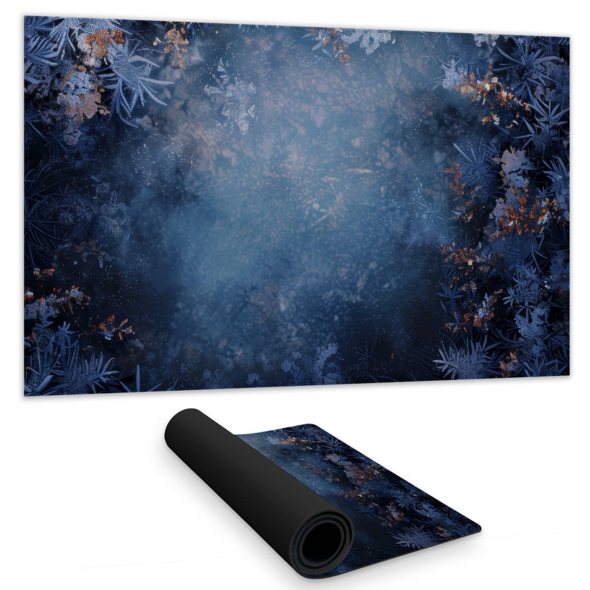 C1DM142459SMHW 14 x 24 in. Frozen White Gaming Mat - Stylish