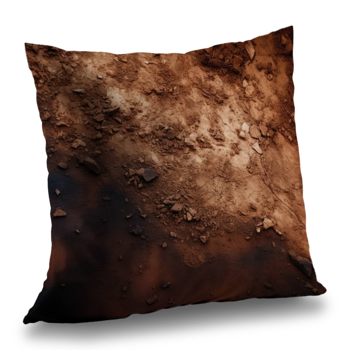 Concius Sales C1PT20204MC9V7 20 x 20 in. The Dark Patch - Poly Twill Throw Pillow - Home Decor Accent - Insert Included