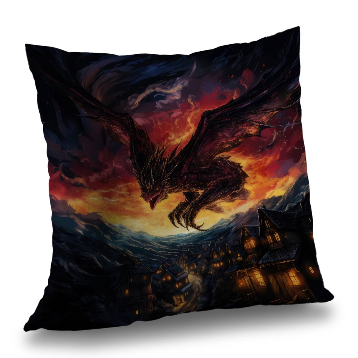 Concius Sales C1PT2020CCWLLM 20 x 20 in. Back for Revenge Poly Twill Throw Pillow - Home Decor Accent - Insert Included