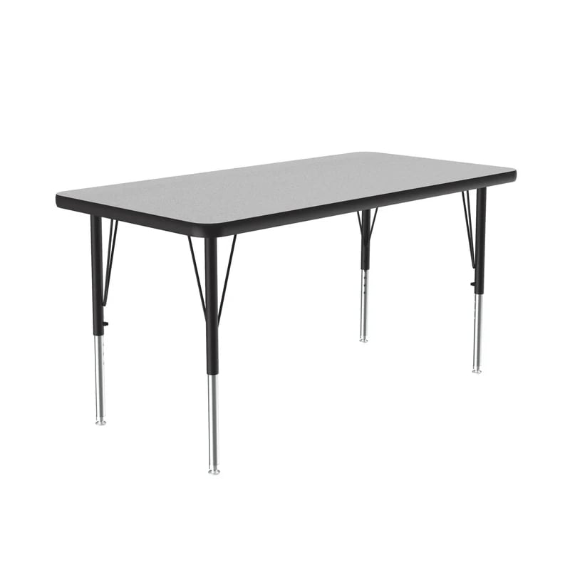 A2436-REC-15-09-45 24 x 36 in. Deluxe High-Pressure Top Activity Table - Gray Granite - Rectangle
