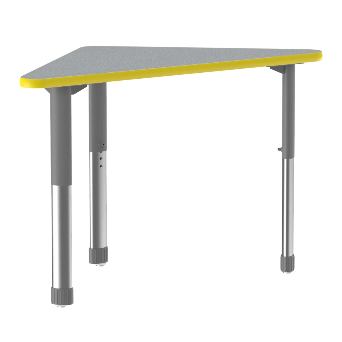 AD3041-WING-15-09-45-CK 30 x 41 in. High Pressure Laminate Top Collaborative Desk - Gray Granite - Wing