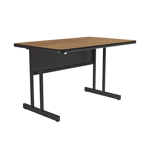 WS3048-36 30 x 48 in. Rectangular Deluxe High-Pressure Top Computer & Student Desk, White