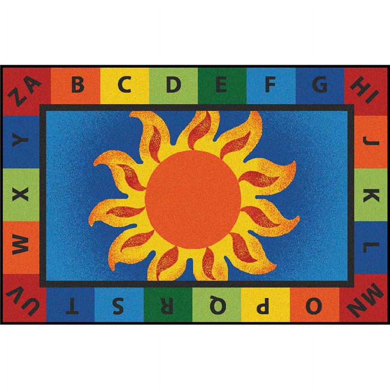 Picture of Carpets for Kids 36.52 3 ft. x 4 ft. 6 in. Rectangle Alphabet Sunny Day Value Rug