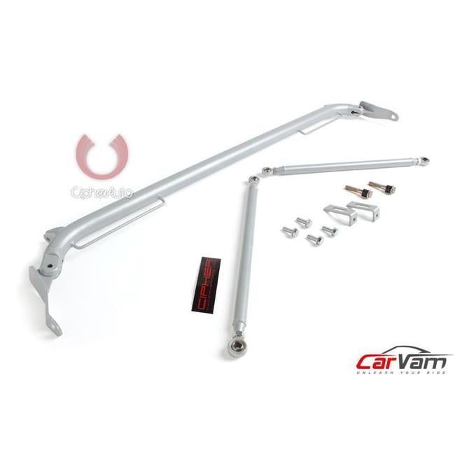Silver Custom Racing Harness Bar for 2012-2012 Scion FR-S - Subaru BR-Z