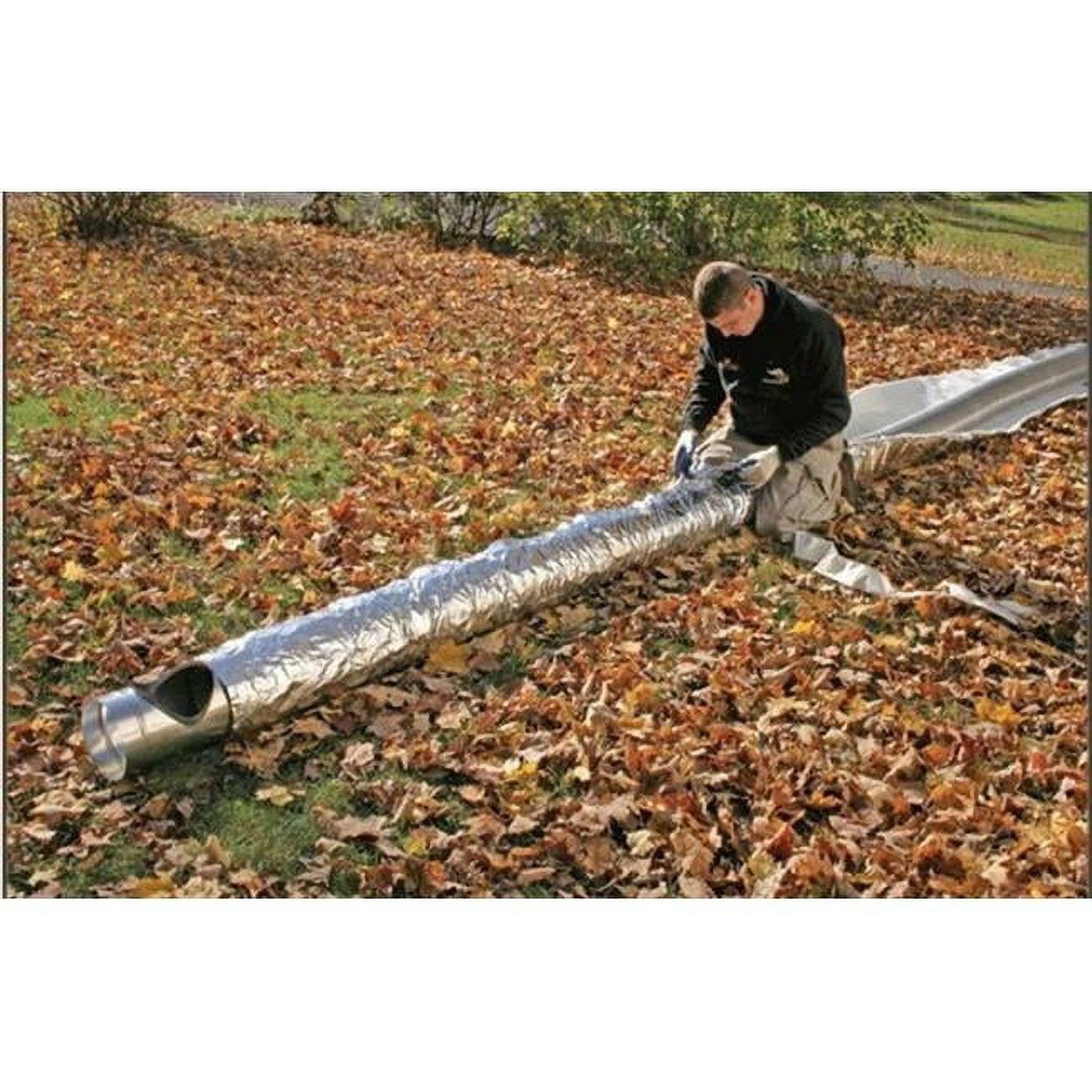 Picture of All Fabrications 3601639 0.5 in. x 36 in. x 25 ft. Super Wrap Foil-Face Insulation
