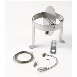 Picture of Olympia 3602891 7 in. 316L Stainless Steel Liner Damper