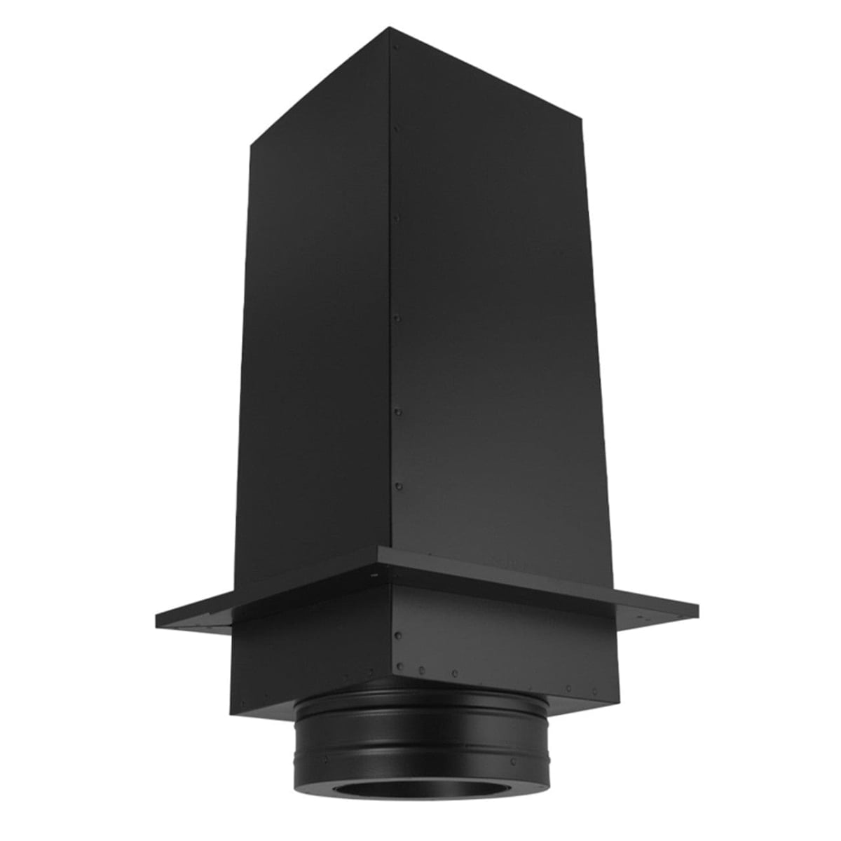 00104986 6 in. Duratech Square Ceiling Support with Reduced Clearance - 24 in. Tall