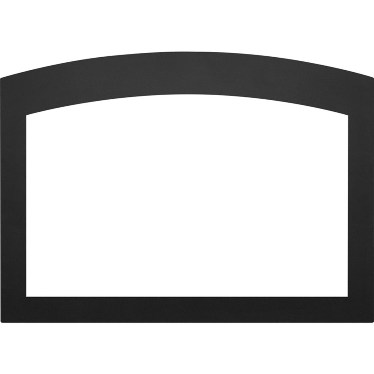 COP57246 SABK4F3B4 Small Arch 4 Sided Faceplate for GDIX4N - Black