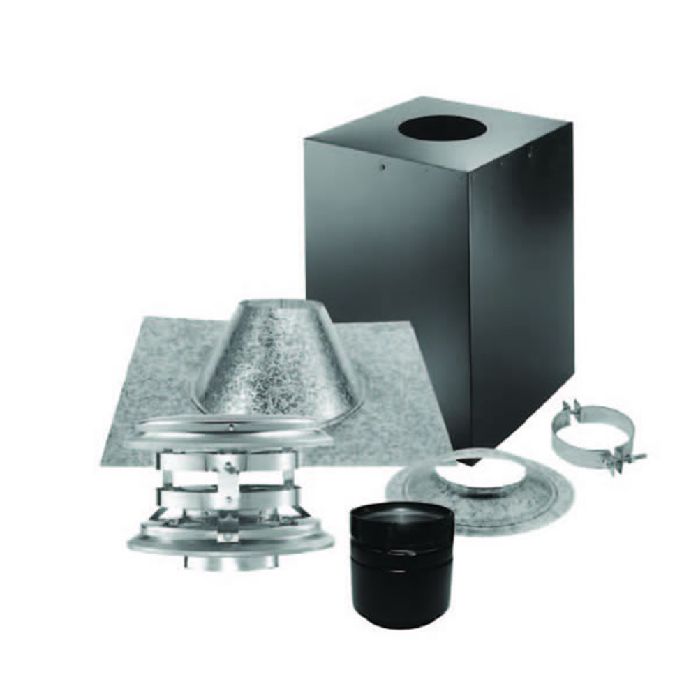 COP25329 3 in. Pelletvent Pro Vertical Kit For Cathedral Ceilings