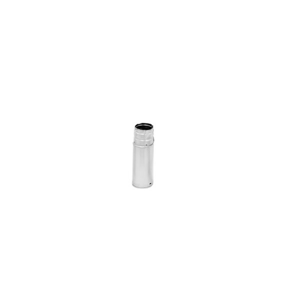 COP25352 3 x 12 in. Pelletvent Pro Pipe with Stainless Steel Inner - Galvalume Outer & 4-10 in. Adjust