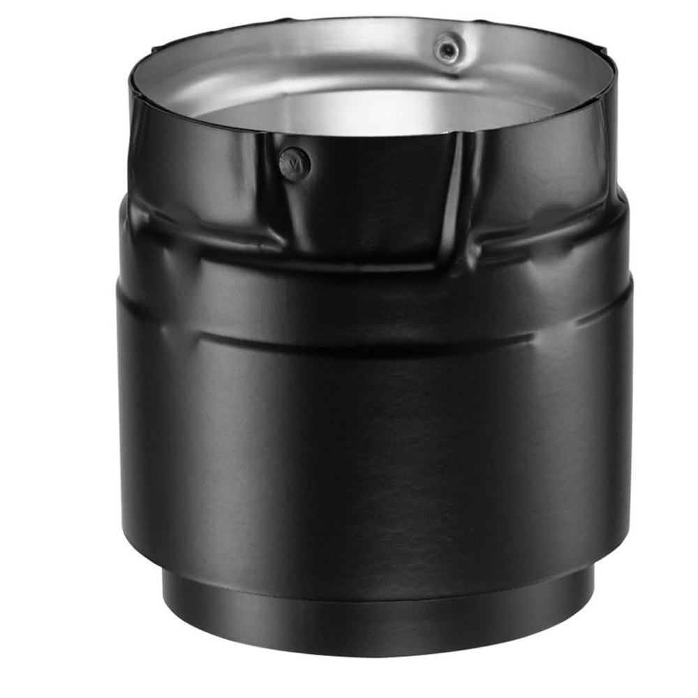 COP25399 4 in. Pelletvent Pro Appliance Adaptor, Black