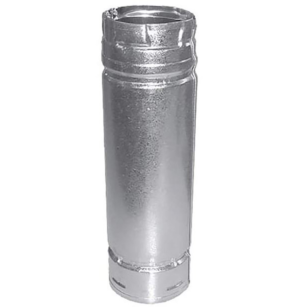 COP25439 4 x 60 in. Pelletvent Pro Pipe with Stainless Steel Inner - Galvalume Outer
