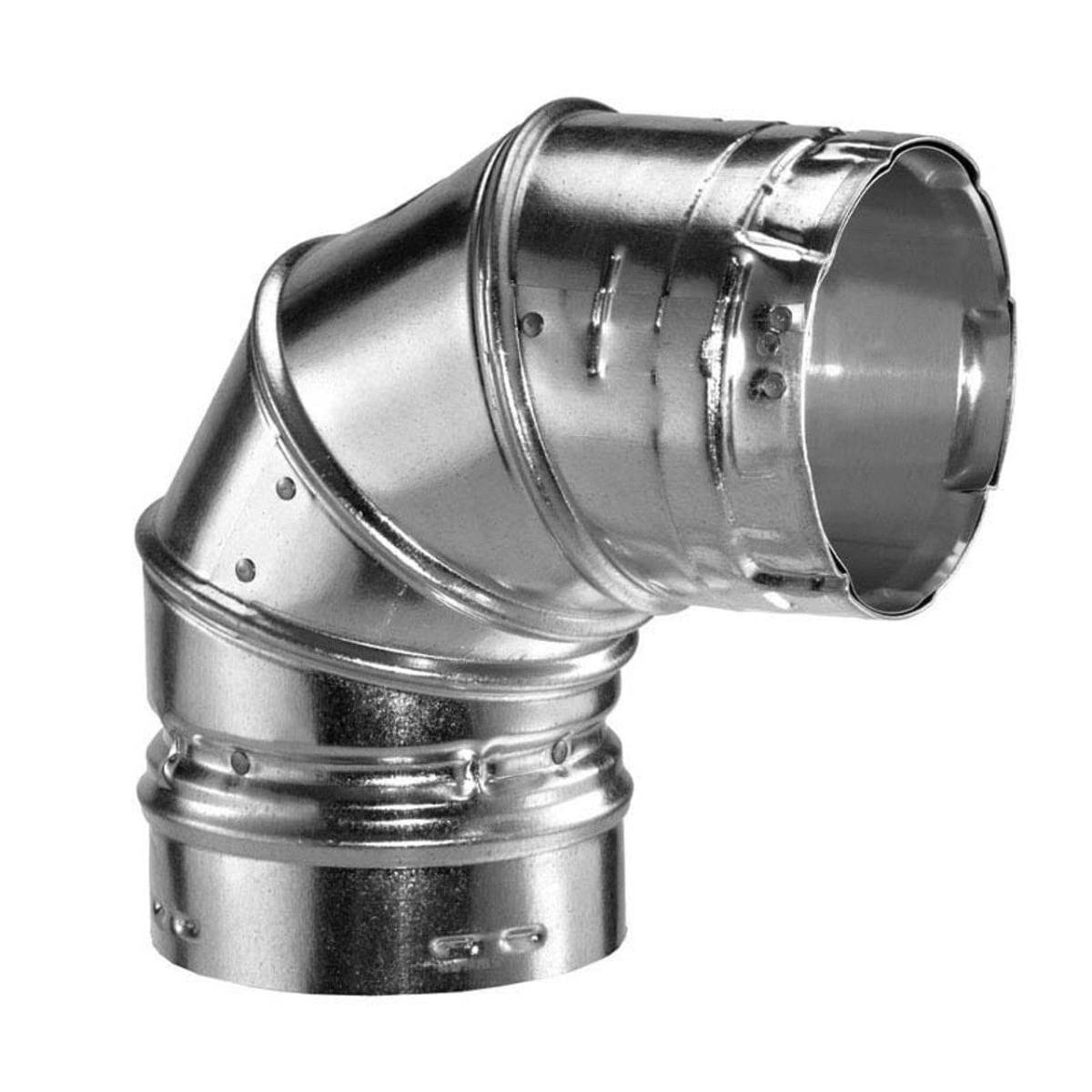 COP68422 4 in. Type B Gas Vent 90 Deg Adjustable Elbow for 4GVL90