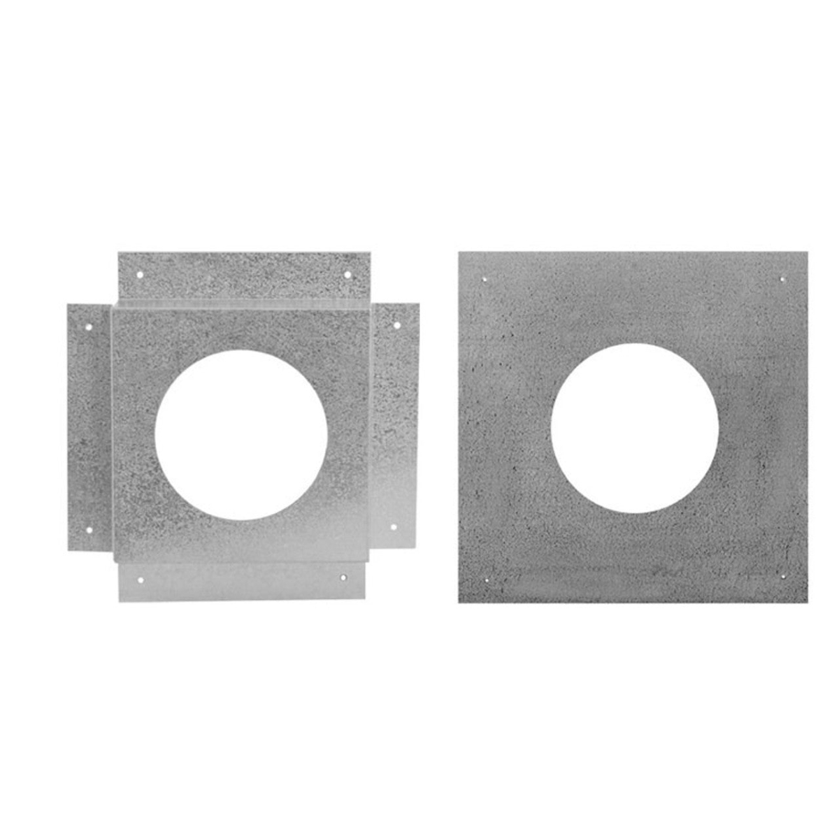 COP68687 8 in. Type B Gas Vent Firestop Spacer with Square for 8GVFS