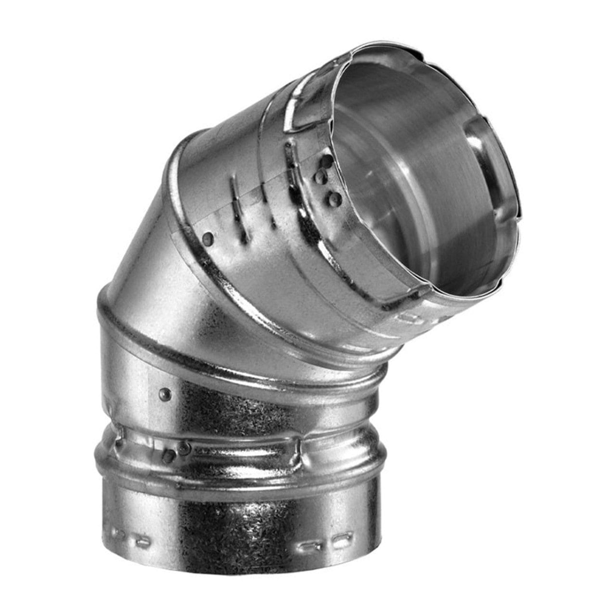 COP68699 8 in. Type B Gas Vent 45 Deg Adjustable Elbow for 8GVL45