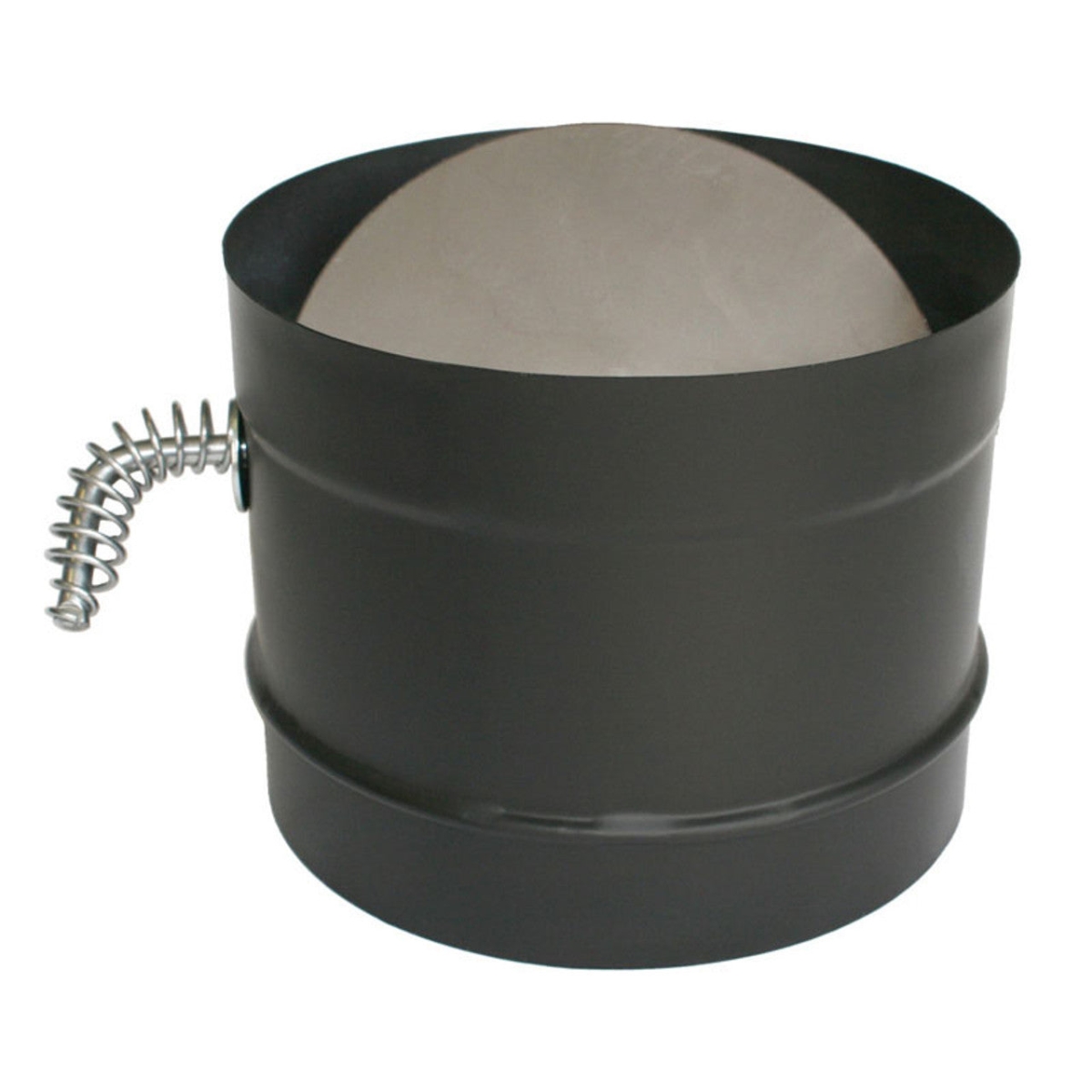 COP69006 6 in. Durablack Stovepipe Adaptor with Damper Section
