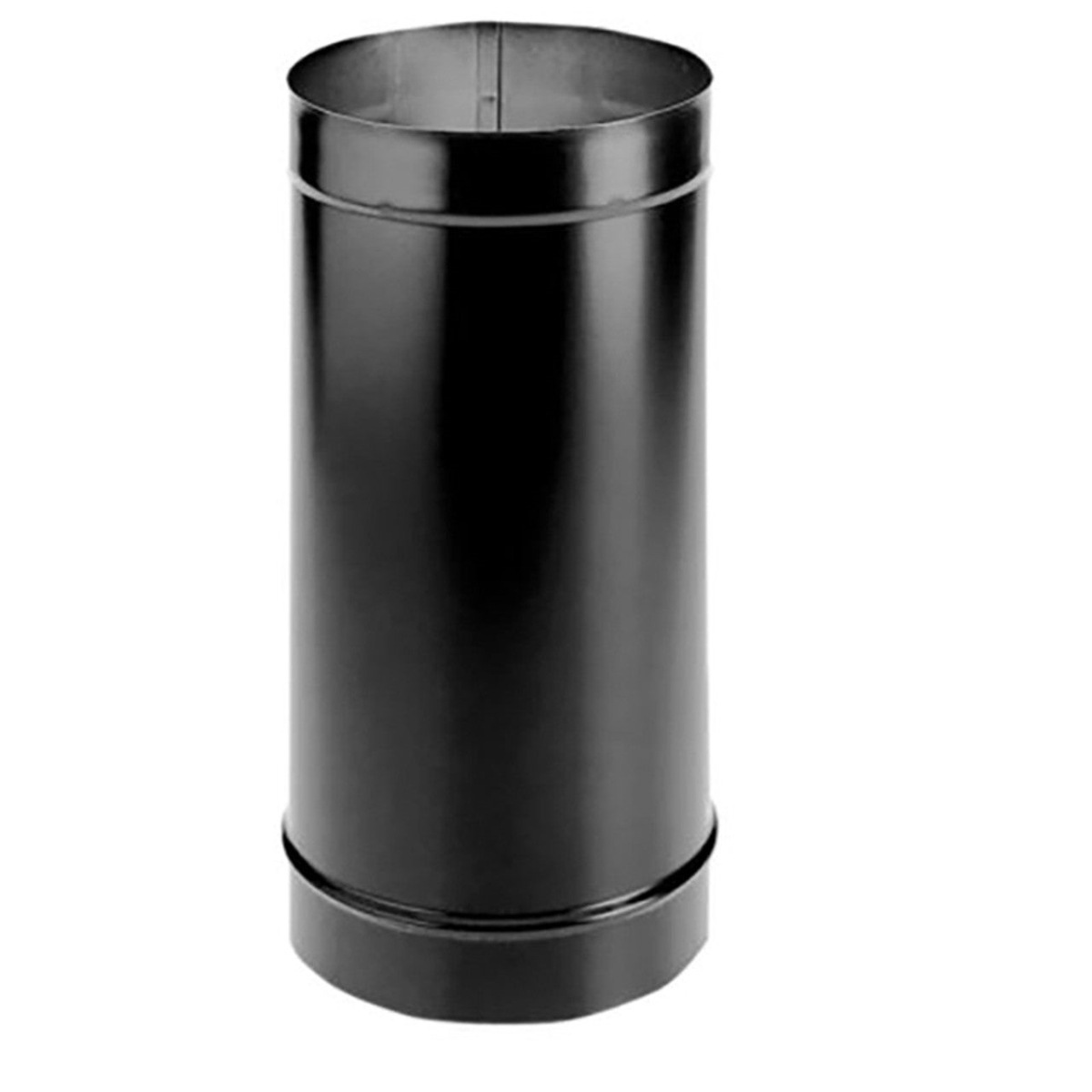 COP69010 6 in. Durablack Welded Black Stovepipe - 24 in.
